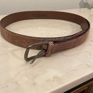 Tecovas Lizard Belt